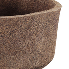 Vaso Fibra de Coco Marrom 15x27cm Coquim