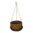 Vaso Fibra de Coco Marrom n15 Coquim