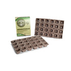 Vaso Fibra Sementeira 48 Biodegradável Marrom  Nagmobio