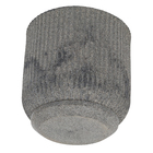 Vaso Plástico Flora Preto Mármore 33x32cm com Prato Naterial