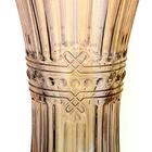 Vaso Floreiro Acinturado Fratello Em Cristal Ecologico D13xa2