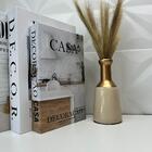 Vaso Garrafa Decorativo Na Cor Cobre De Cerâmica Moderno