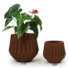 Vaso Geométrico Aresta (20x21) Preto Vasart