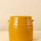Vaso Glaze Amarelo M