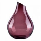 Vaso Gota Em Vidro Rose