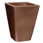 Vaso Grafiato Trapézio 35 (17l) Cor Ferrugem Nutriplan