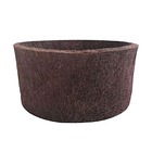 Vaso Grande Fibra De Côco Completo Para Pendurar