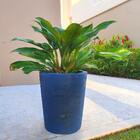 Vaso Grande para Plantas Azul 38x33cm