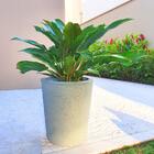 Vaso Grande para Plantas Cinza 38x33cm