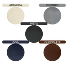 Vaso Grande para Plantas Decorativo 73x40cm Cinza