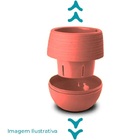 Vaso Hidropônico Babyball Bege - 1un