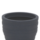 Vaso Inca Basic Em Polietileno Grafite 24 Cm Tramontina