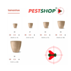 Vaso Infinity Redondo Areia - N29