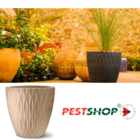 Vaso Infinity Redondo Areia - N29