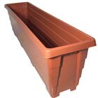 Vaso Jardineira Chão 80cm Para Plantas E Hortas Terracota