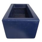 Vaso Jardineira Pequena Para Plantas e Flores 37cm Azul