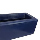 Vaso Jardineira Pequena Para Plantas e Flores 37cm Azul