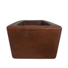 Vaso Jardineira Pequena Para Plantas e Flores 37cm Bege