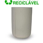 Vaso Karajá 70 Branco Mármore