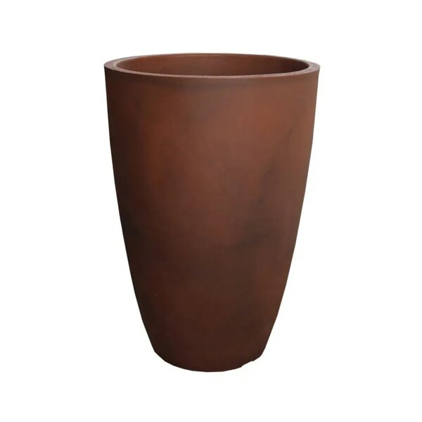 Vaso Liso Cônico 38 Japi Aço Corten