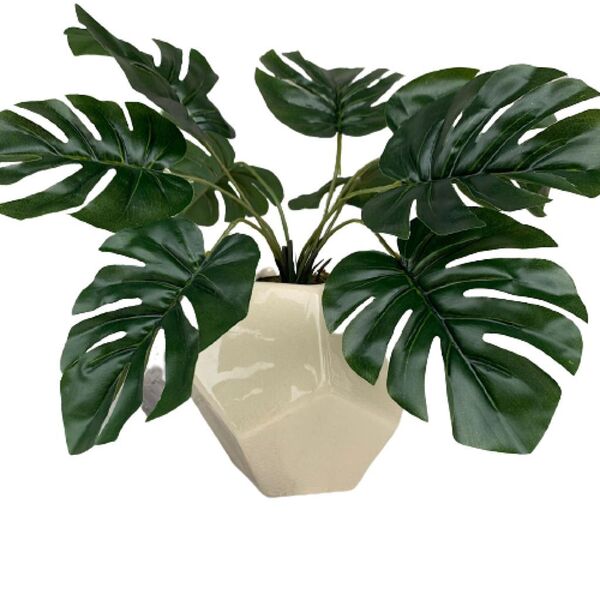 Vaso Luxo De Cerâmica Decorativo Com Pintura Craquelada