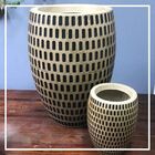 Vaso Maia Oval Envelhecido 60cm Nutriplan