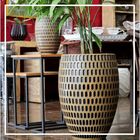 Vaso Maia Oval Envelhecido 60cm Nutriplan