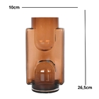 Vaso Marrom Floret P 26,5 Cm