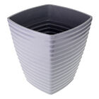 Vaso Melamina Lirio 26 Cm Cinza Hauskraft