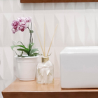 Vaso Metal Branco 9x9cm Sitios