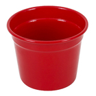 Vaso Metal Crisântemo Vermelho 13x15,7cm Sitios