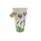 Vaso Metal Enfeite Jardim Quintal Varanda Passaro Flor (sybo-