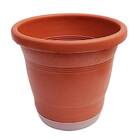 Vaso Milano Prato Anti-dengue (g-35x30) Cerâmica Riqueplás