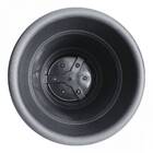 Vaso Milano Prato Anti-dengue (m-28,5x24) Preto Riqueplás