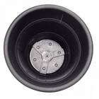 Vaso Milano Sem Prato (p-20,5x18,5) Preto Riqueplás