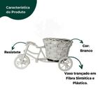 Vaso Mini Bicicleta Decorativa P/ Mesas Flores Artificiais
