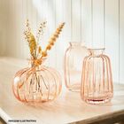 Vaso Mini Em Vidro Canelado 11x9cm