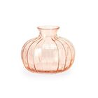 Vaso Mini Em Vidro Canelado 11x9cm