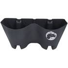 Vaso Modular De Parede (41x14x19) Preto Okla