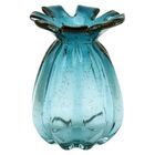 Vaso Murano Azul  - 18 Cm