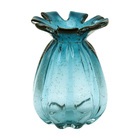 Vaso Murano Azul  - 18 Cm