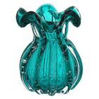 Vaso Murano Trouxinha Azul - 17 Cm