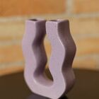 Vaso Ondulado Lilas