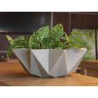 Vaso Origami 23 (28,7l) Cor Granito Nutriplan