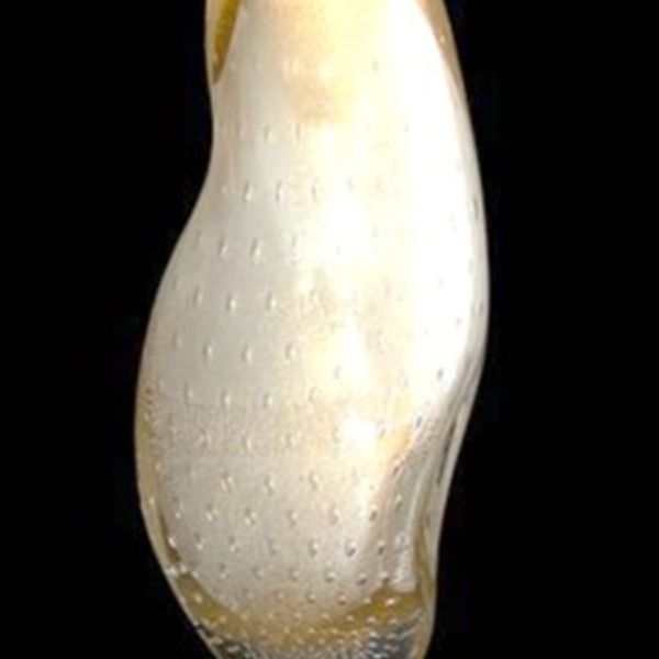 Vaso Orion Gold Off White São Marcos