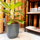 VASO ORTO 30X34CM JEANS