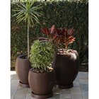 Vaso Oval 50x41cm Polietileno Sem Prato Fibrarte Lux Telhas