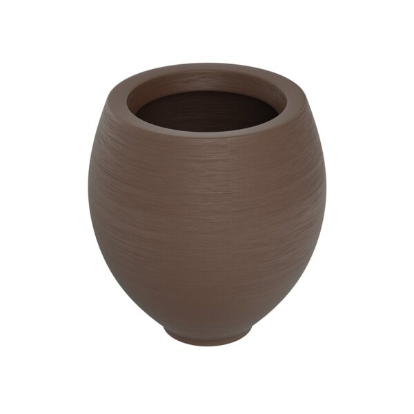Vaso Oval 62x45cm Polietileno Sem Prato Fibrarte