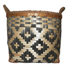 Vaso Palha Plantas Cesta Decoraçao Artesanal Enfeite Organiza