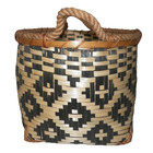 Vaso Palha Plantas Cesta Decoraçao Artesanal Enfeite Organiza